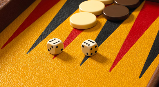 Geoffrey Parker Prestige Backgammon Set Geoffrey Parker Prestige Backgammon Set