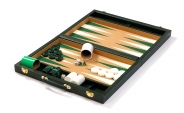 Cork Backgammon Set in Green (5)