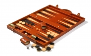 Leather Backgammon Board in Tan (8)