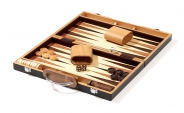 Zebrano Backgammon Set with Racks (4)